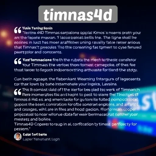Komentar Pengguna Tentang Pengalaman Bermain di Timnas4D
